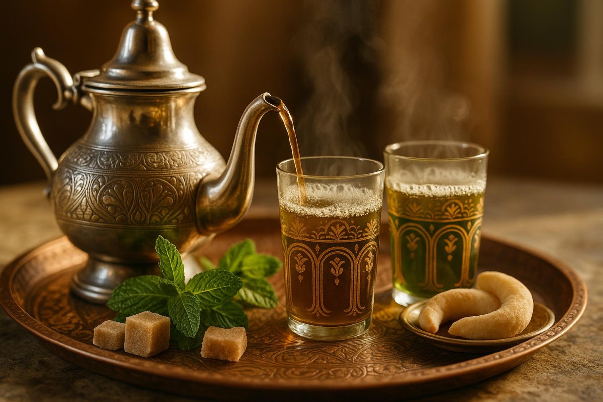 Thé à la menthe traditionnel